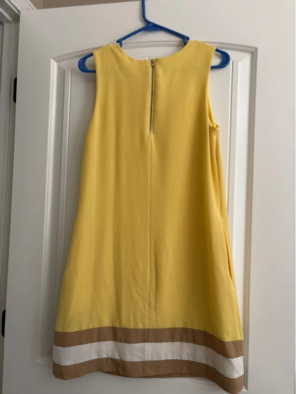 Charming Charlie yellow sleeveless dress size small - Picture 2 of 3